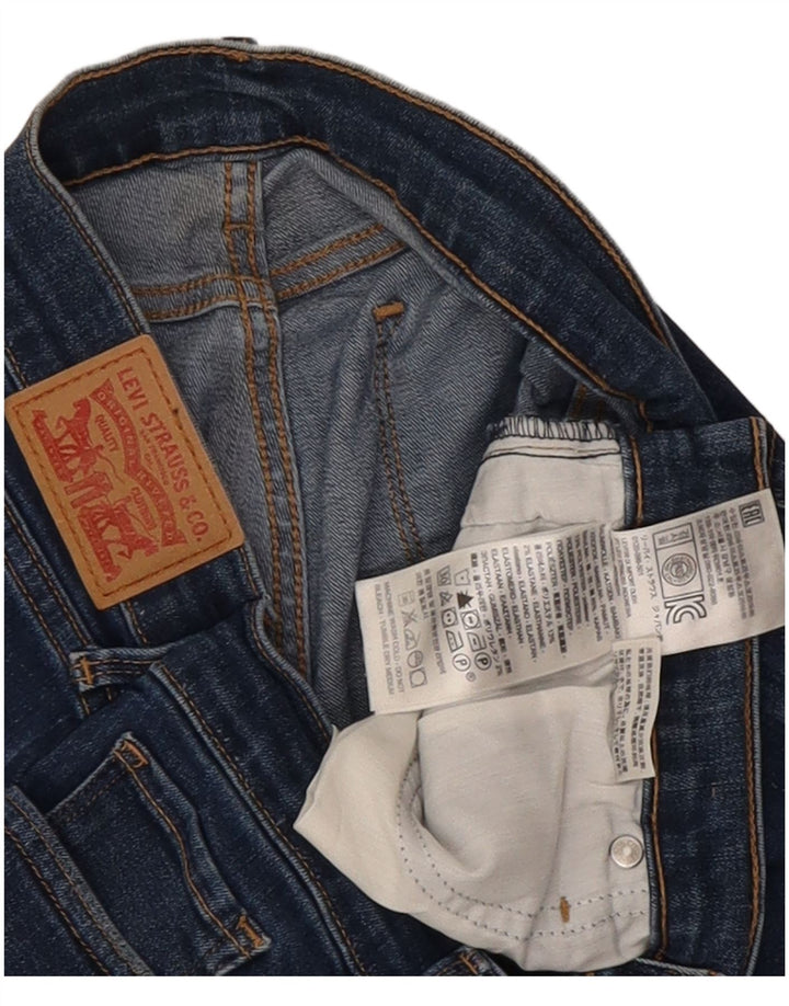 Γυναικείο Skinny Jeans Levi's W32 L30 Blue Cotton