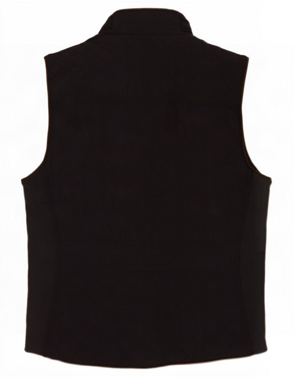 Zara Womens Padded Gilet UK 14 Large Navy Blue
