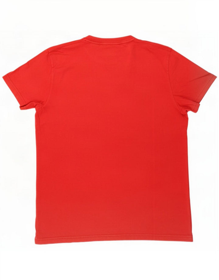 Ανδρικό γραφικό μπλουζάκι Converse Top Medium Red Cotton