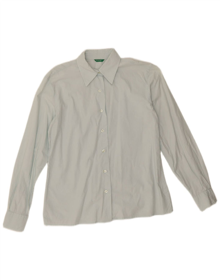 Γυναικείο πουκάμισο Benetton UK 12 Medium Blue