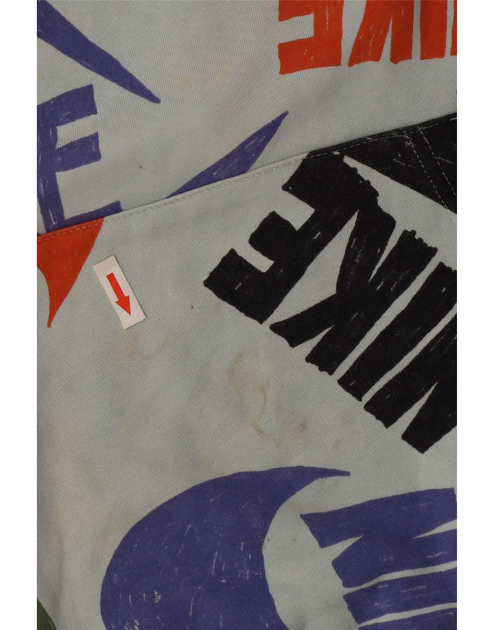 Ανδρικό γραφικό κουκούλα Nike XL Μπλε βαμβακερό