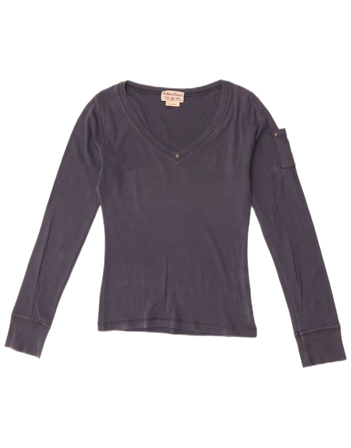 Marlboro Classics Γυναικείο μακρυμάνικο τοπ UK 18 XL Navy Blue