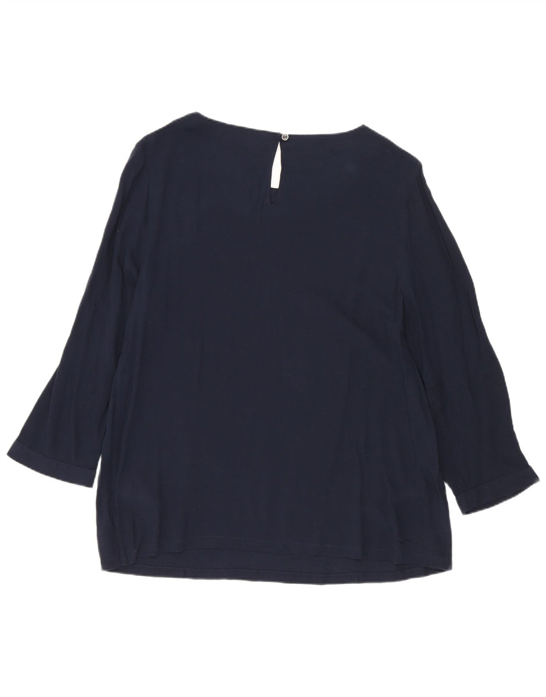 White Stuff Γυναικεία μπλούζα με μανίκια 3/4 τοπ UK 10 Small Navy Blue Spotted