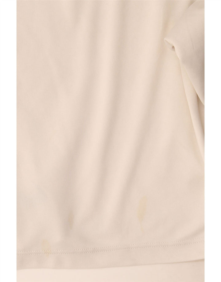 Ανδρικό αθλητικό σορτς Nike Dri Fit με μεγάλο λευκό πολυεστέρα