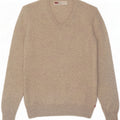 Ανδρικό πουλόβερ Levi's Standard Fit Jumper με λαιμόκοψη σε μεσαίο μπεζ μαλλί αρνιού