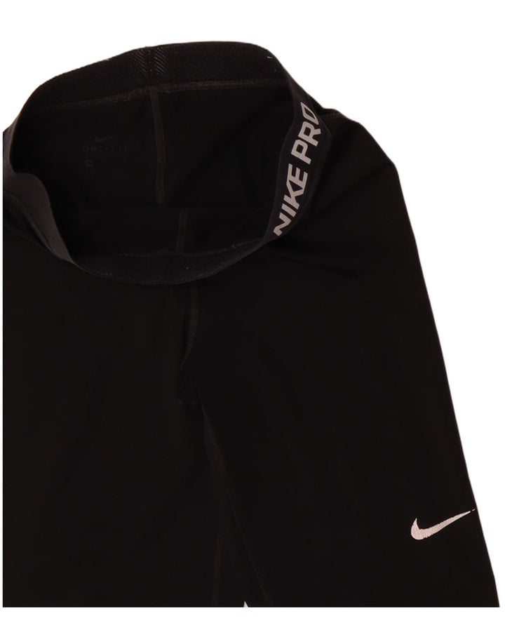 Γυναικεία γραφικά κολάν Capri Nike UK 12 Medium Black