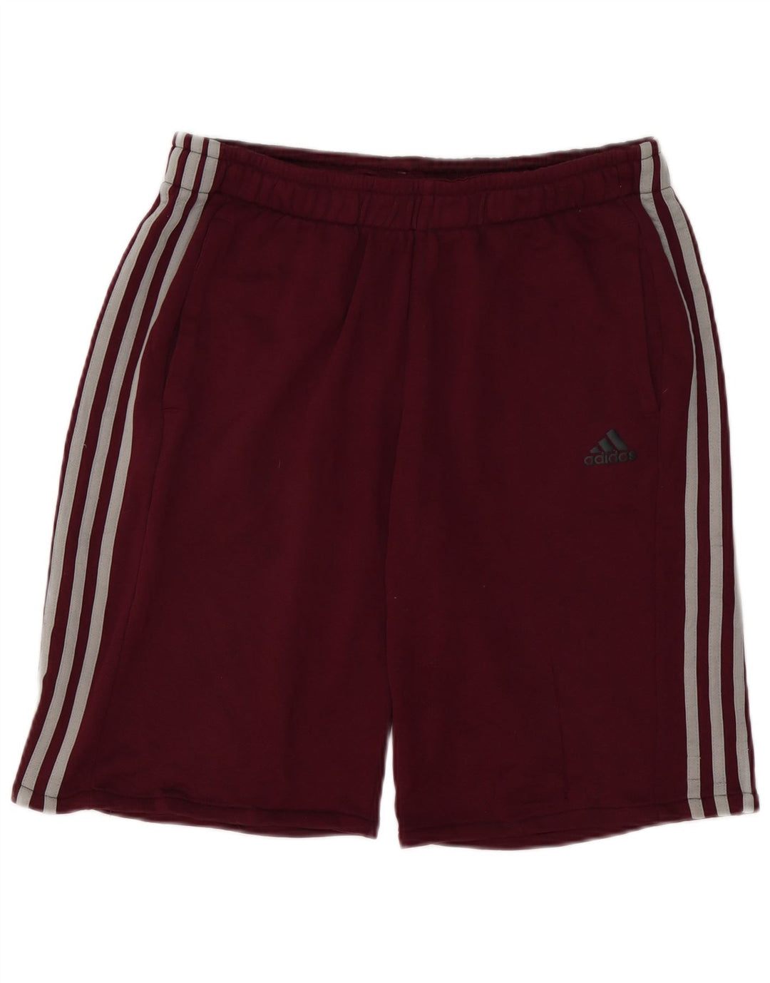 Ανδρικό σορτς Adidas Climalite Sport μεγάλο μπορντό πολυεστέρα