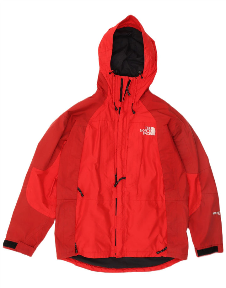 The NORTH FACE Ανδρικό μπουφάν με κουκούλα αντιανεμικό UK 38 Medium Red Colourblock