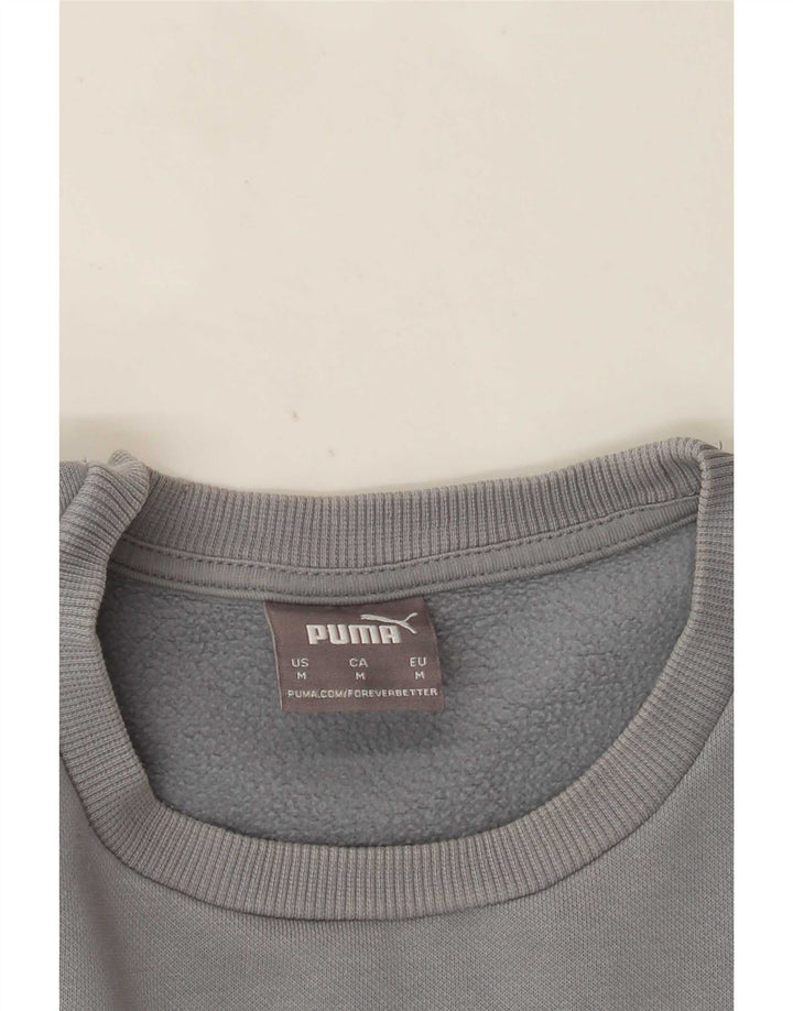 Ανδρικό γραφικό φούτερ Puma Jumper Medium Blue Colourblock