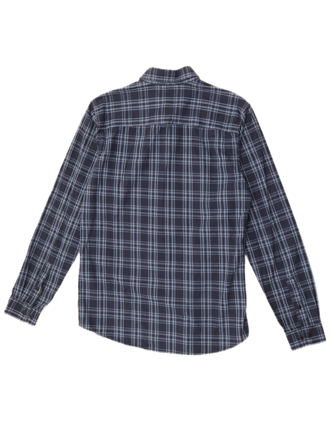 Jack & Jones Ανδρικό φανελένιο πουκάμισο με λεπτή εφαρμογή, μεσαίο ναυτικό μπλε Check
