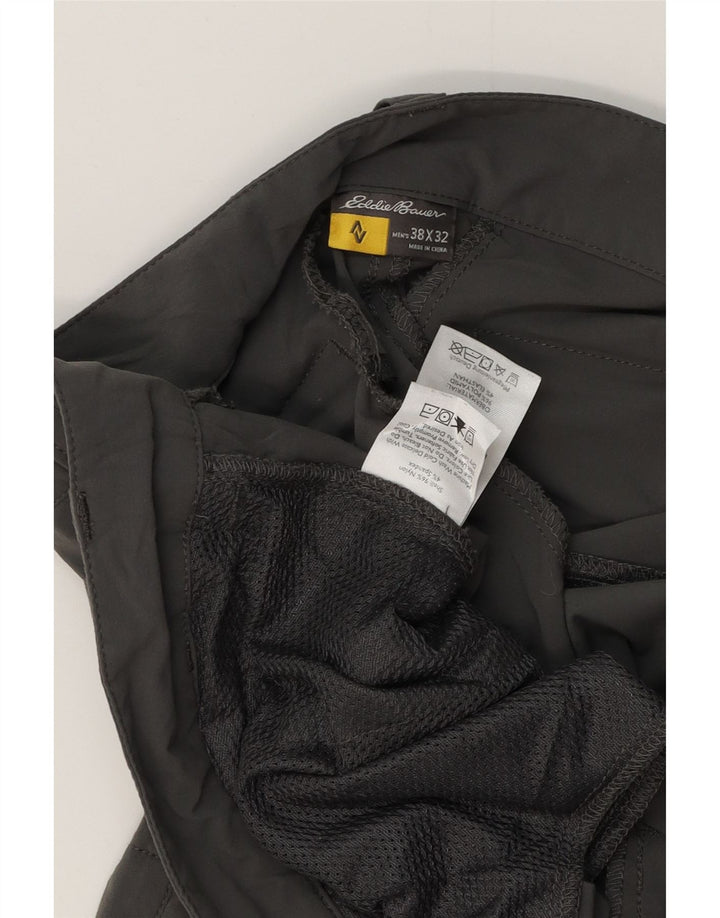 Ανδρικό Slim Cargo Παντελόνι EDDIE BAUER W38 L32 Γκρι νάιλον