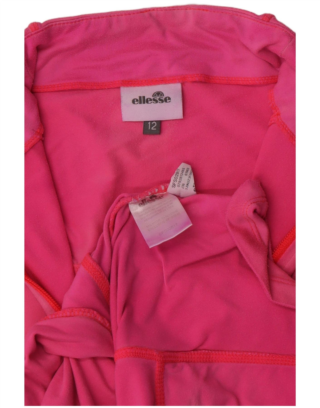 Γυναικεία αθλητική φόρμα Ellesse Top Jacket UK 12 Medium Pink Nylon