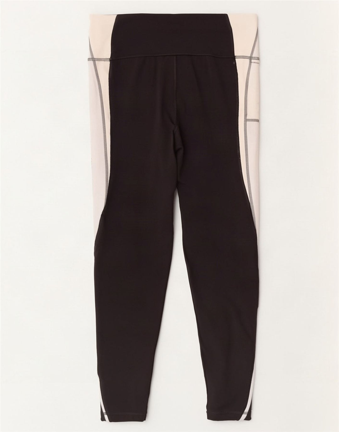 Puma Γυναικεία Crop leggings UK 16 Large Black Colourblock Polyester