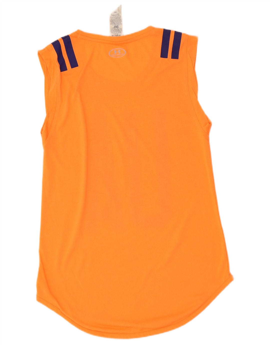 Γραφικό γιλέκο UNDER Armour Γυναικείο Heat Gear Top UK 12 Medium Orange