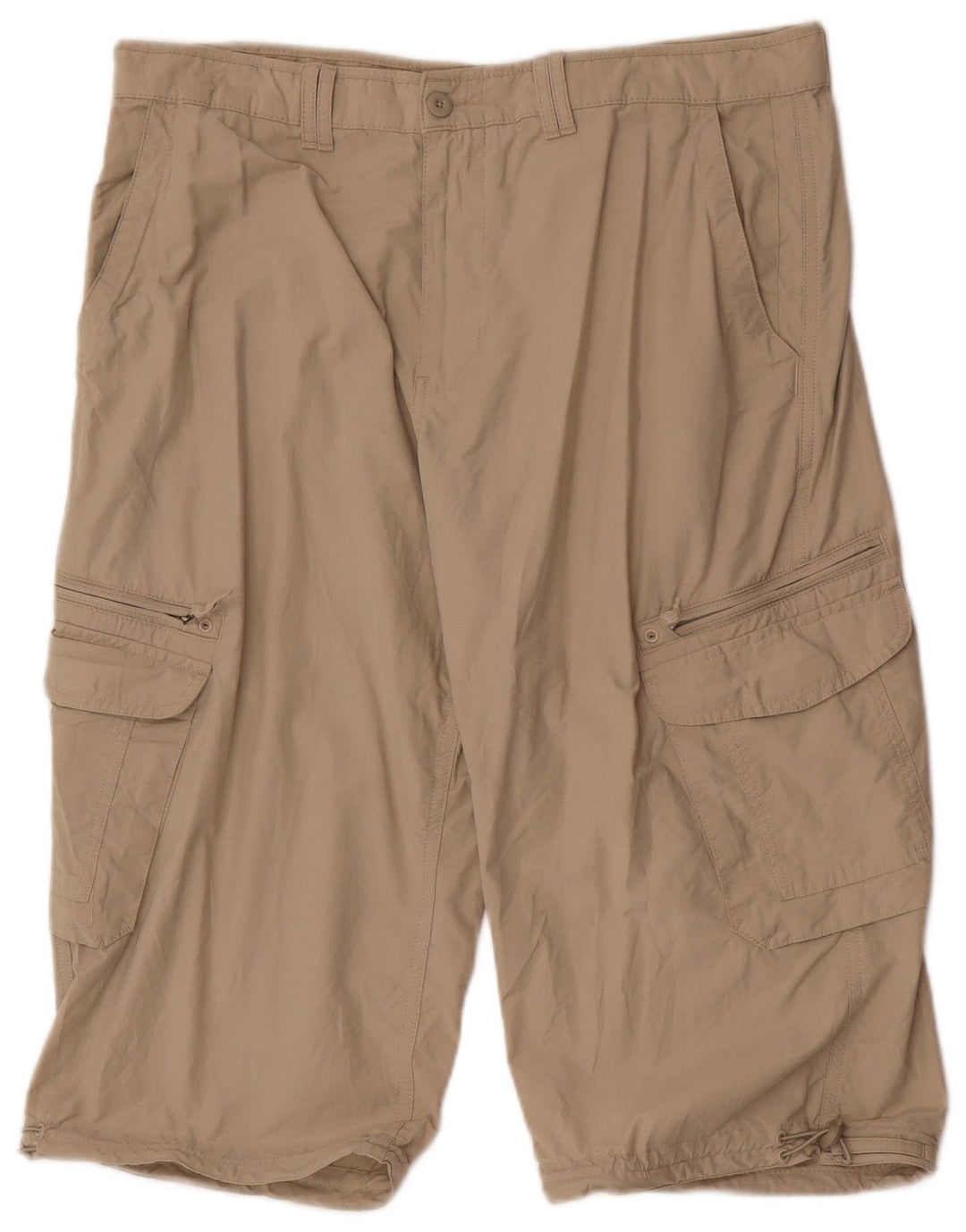 Ανδρικό σορτς Cargo Marks & Spencer W38 XL Μπεζ βαμβακερό