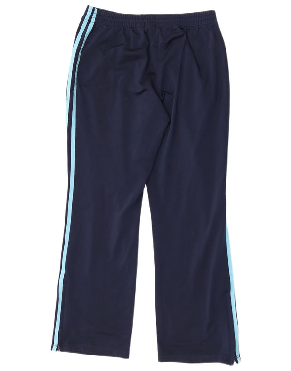 Adidas Womens Tracksuit Trousers EU 38 Medium  Navy Blue Polyester