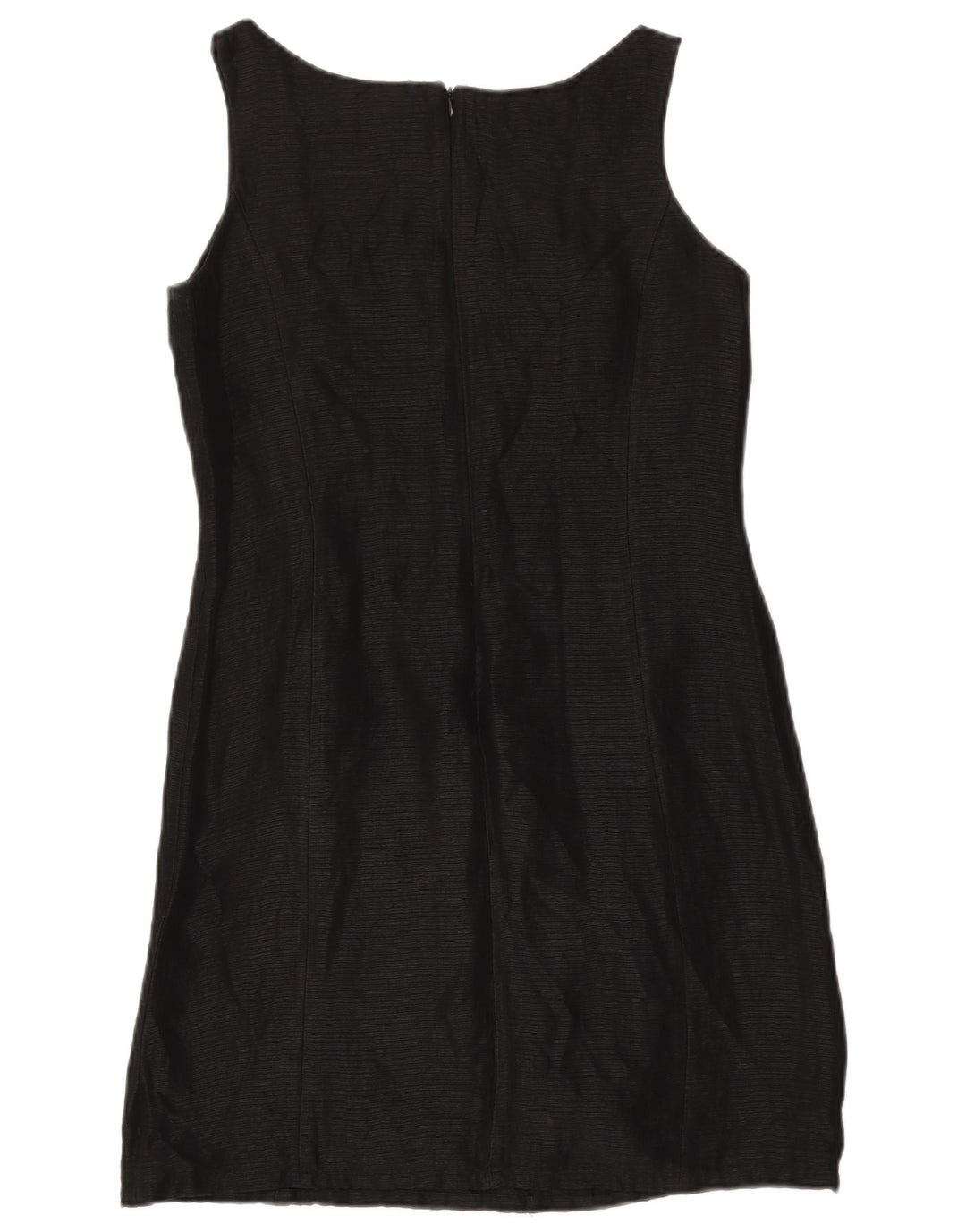 Μπαλόνι Γυναικείο Αμάνικο Φόρεμα IT 40 Small Black Silk