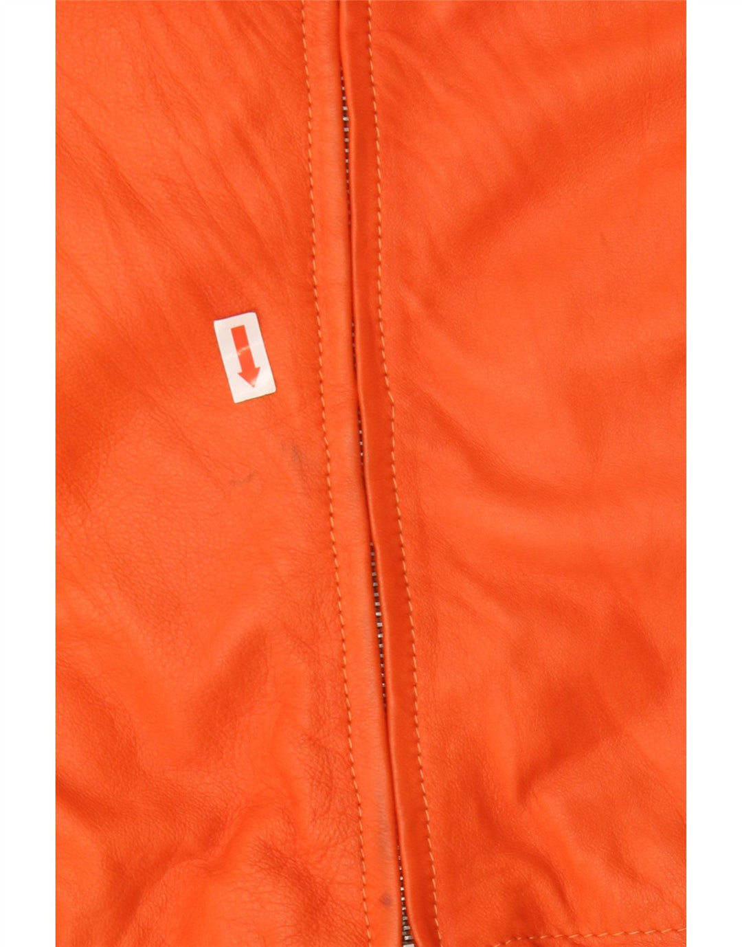 Sitelli Γυναικείο Military Δερμάτινο Μπουφάν IT 40 Small Orange Leather