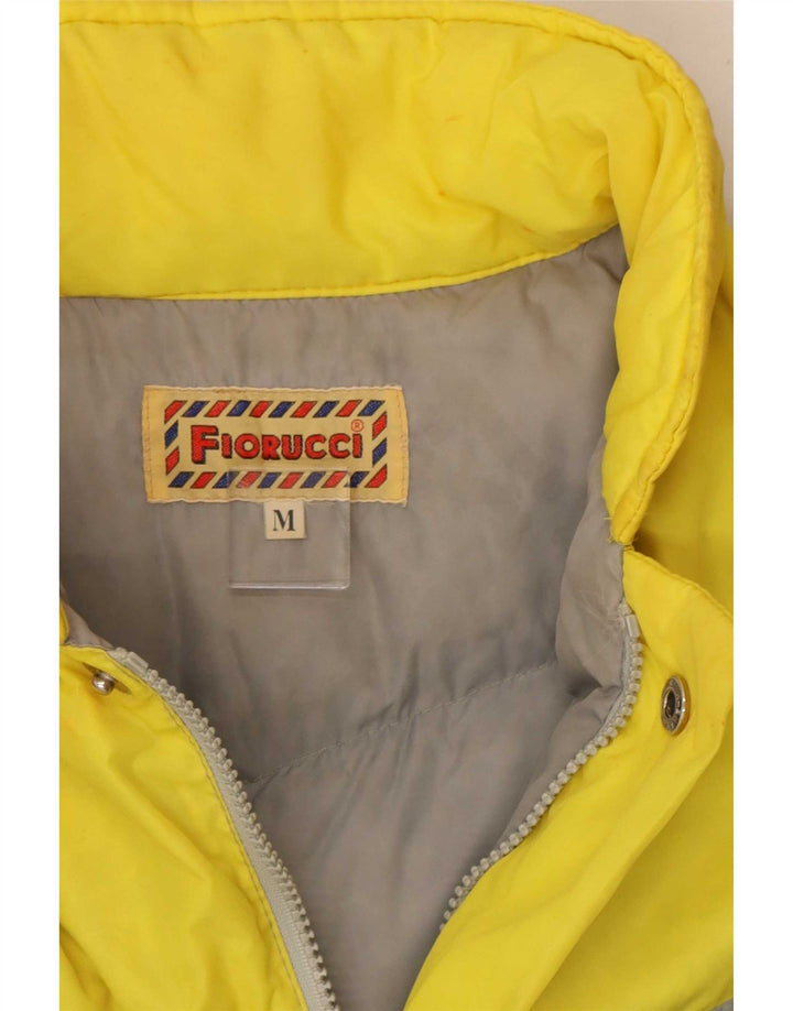 Ανδρικό μπουφάν Fiorucci με κουκούλα με επένδυση UK 38 Medium Grey Colorblock Nylon