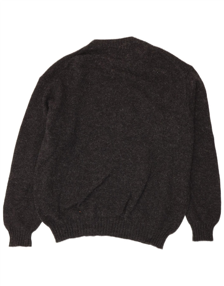 Ανδρικό πουλόβερ Benetton Crew Neck Jumper XL Grey Flecked