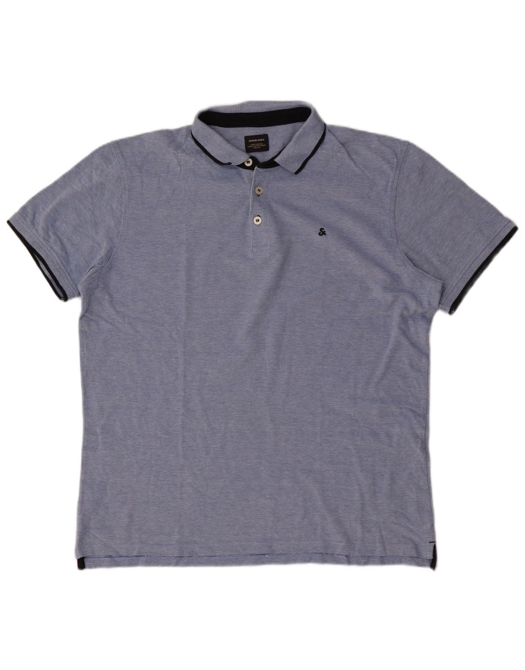 Jack & Jones Ανδρικό Πόλο Μπλουζάκι 2XL Μπλε