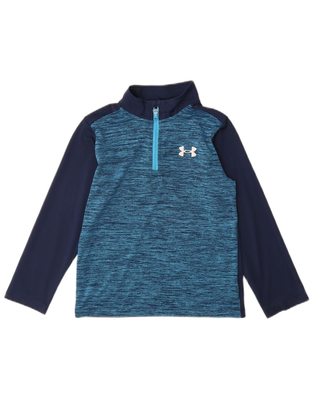 Under Armour Boys πουλόβερ αθλητική φόρμα 5-6 ετών Navy Blue Colourblock