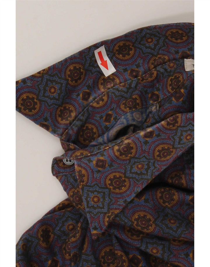 Ανδρικό πουκάμισο NANI BON Μέγεθος 40 Medium Blue Ikat