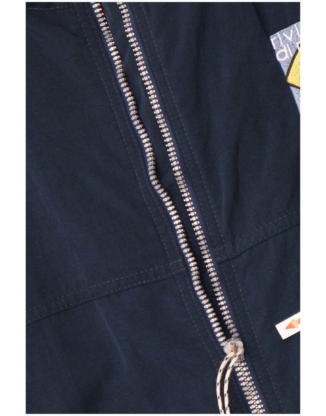 MURPHY & NYE Ανδρικό γραφικό μπουφάν UK 40 Large Navy Blue Polyester