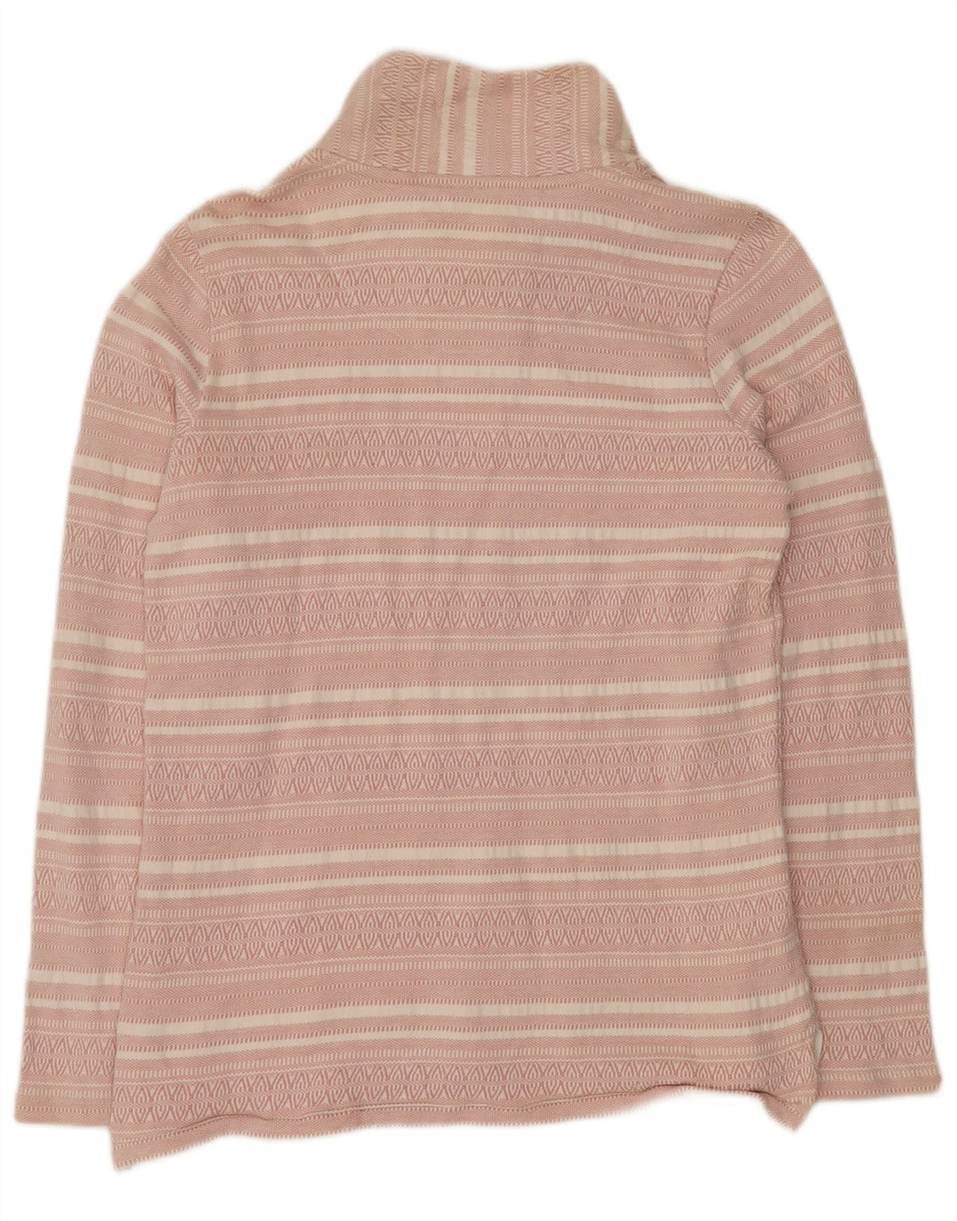 FAT FACE Γυναικείο φούτερ μεγάλου μεγέθους Jumper UK 8 Μικρό Ροζ Ριγέ