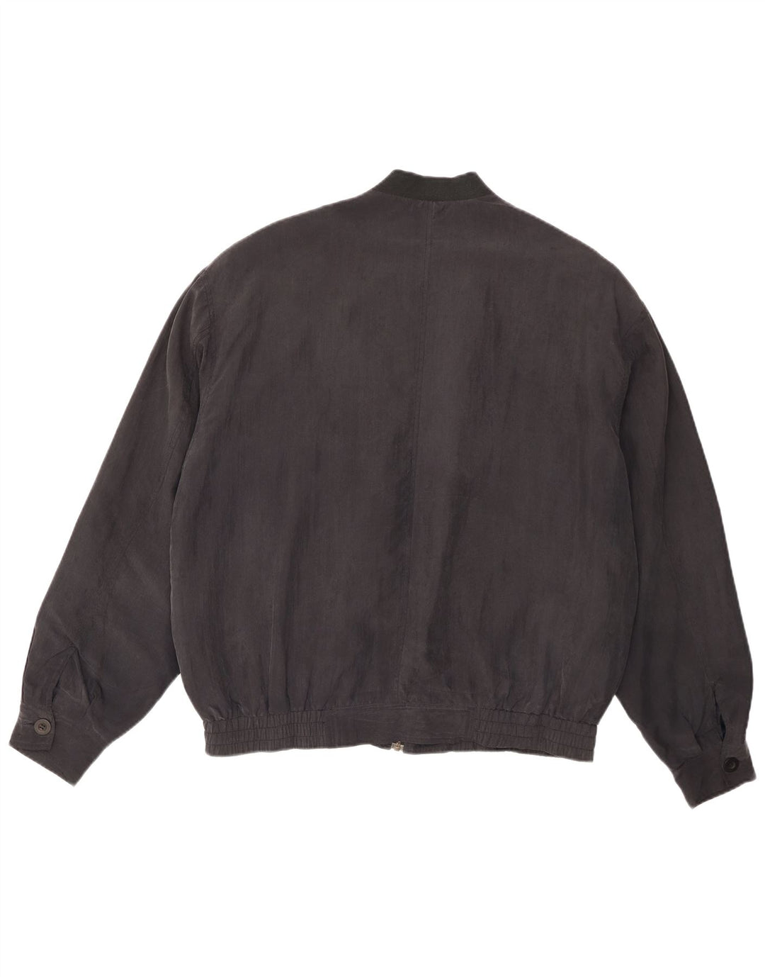Vintage Ανδρικό μπουφάν Bomber IT 48/50 Μεσαίο πολύχρωμο γεωμετρικό μετάξι