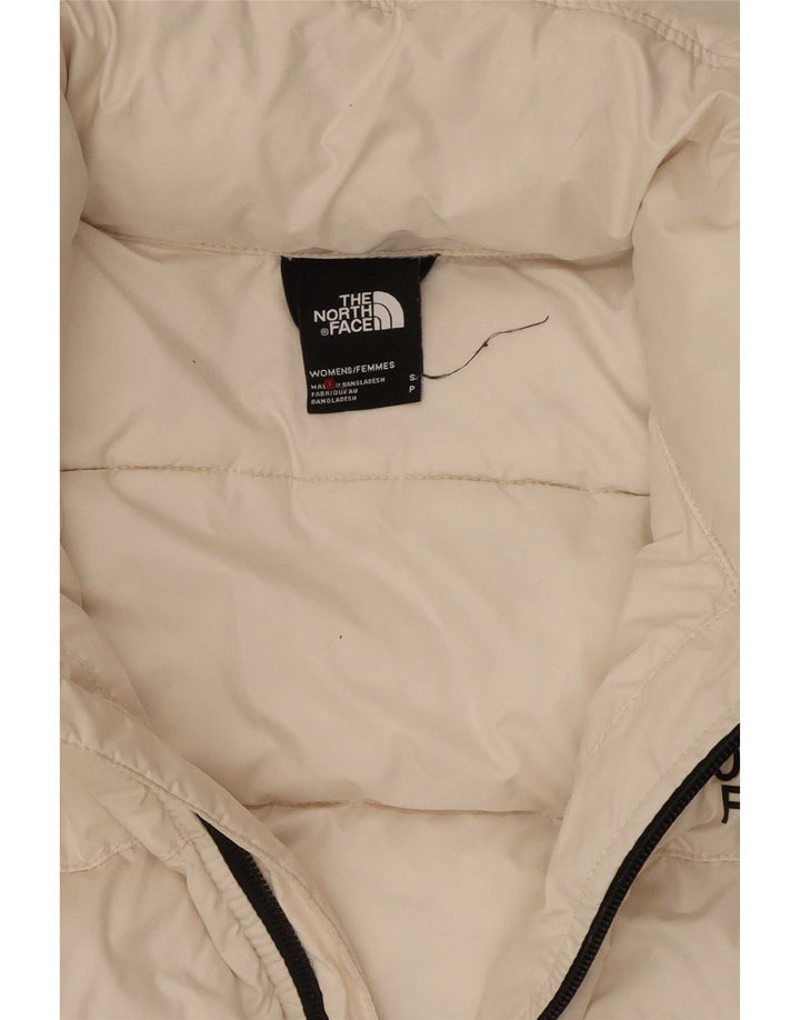 The North Face γυναικείο μπουφάν με κουκούλα UK 10 Small White Polyester