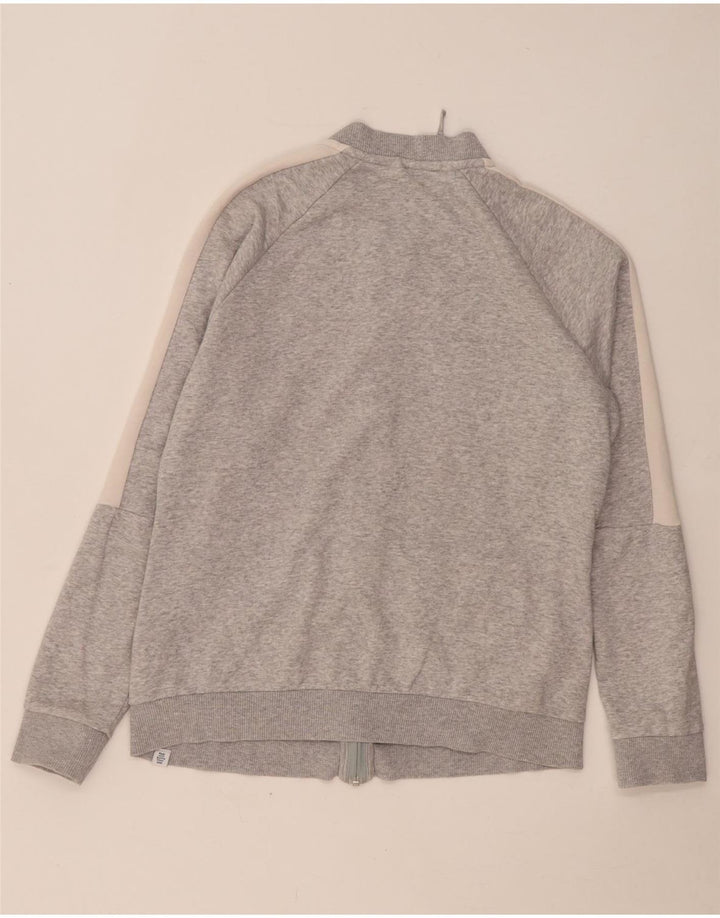 Γυναικεία αθλητική φόρμα Puma Top Jacket UK 16 Large Grey Colourblock Cotton