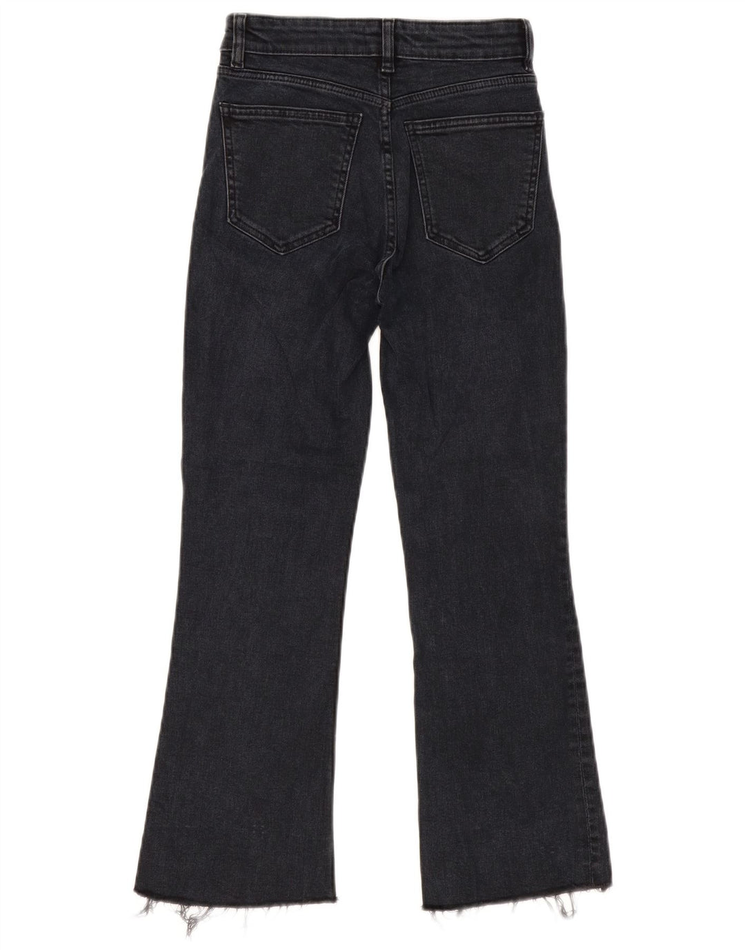 Zara Γυναικείο Τζιν μποτάκι EU 34 2XS W24 L25 Navy Blue