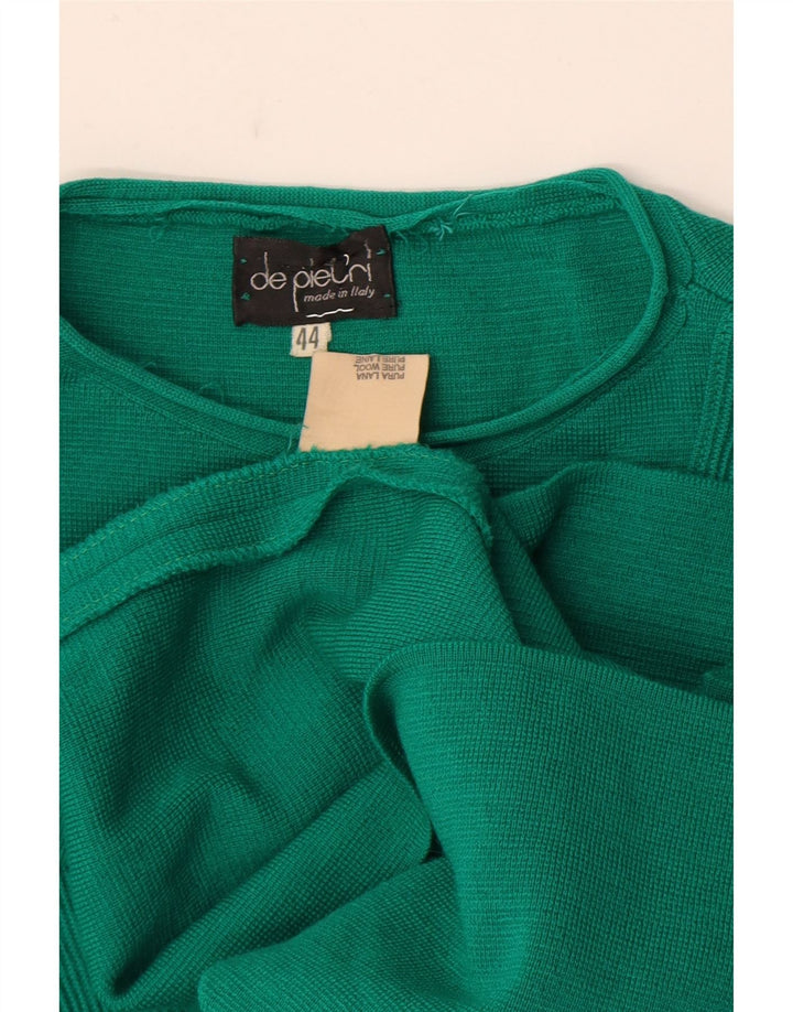 De Pietri Γυναικείο Φόρεμα Jumper IT 44 Μεσαίο πράσινο μαλλί