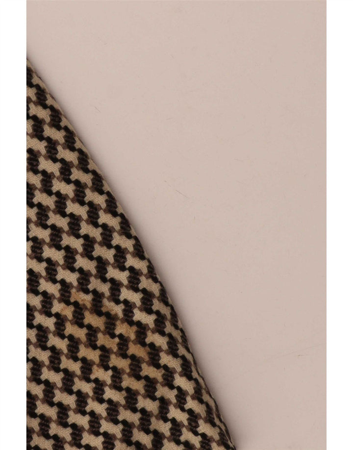 Poi By Krizia Γυναικείο σακάκι σακάκι Crop IT 40 Small Beige Houndstooth