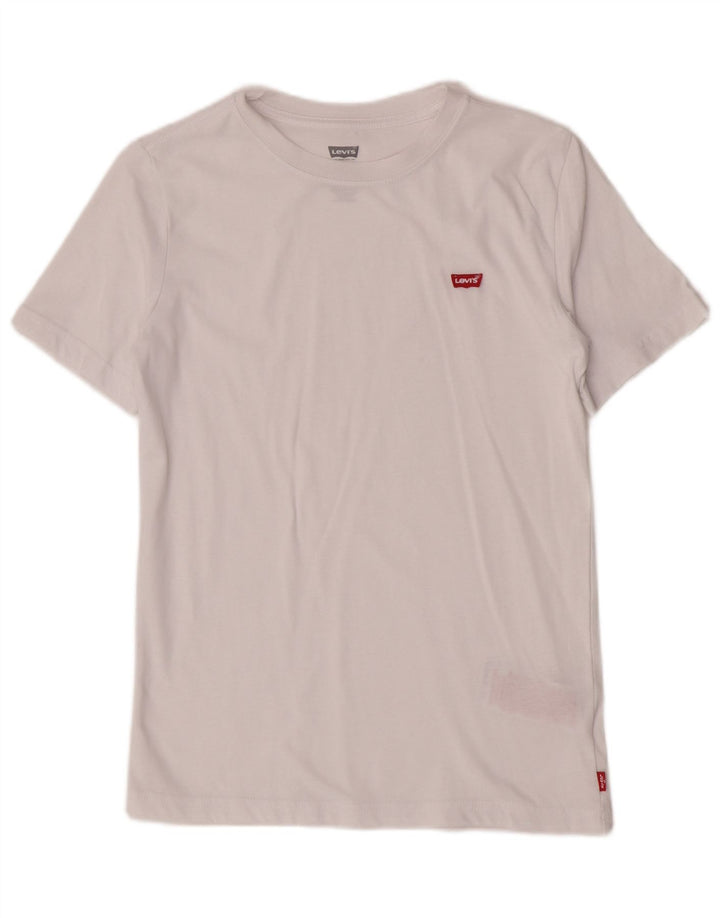 Levi's Boys T-Shirt Top 13-14 ετών Λευκό βαμβακερό