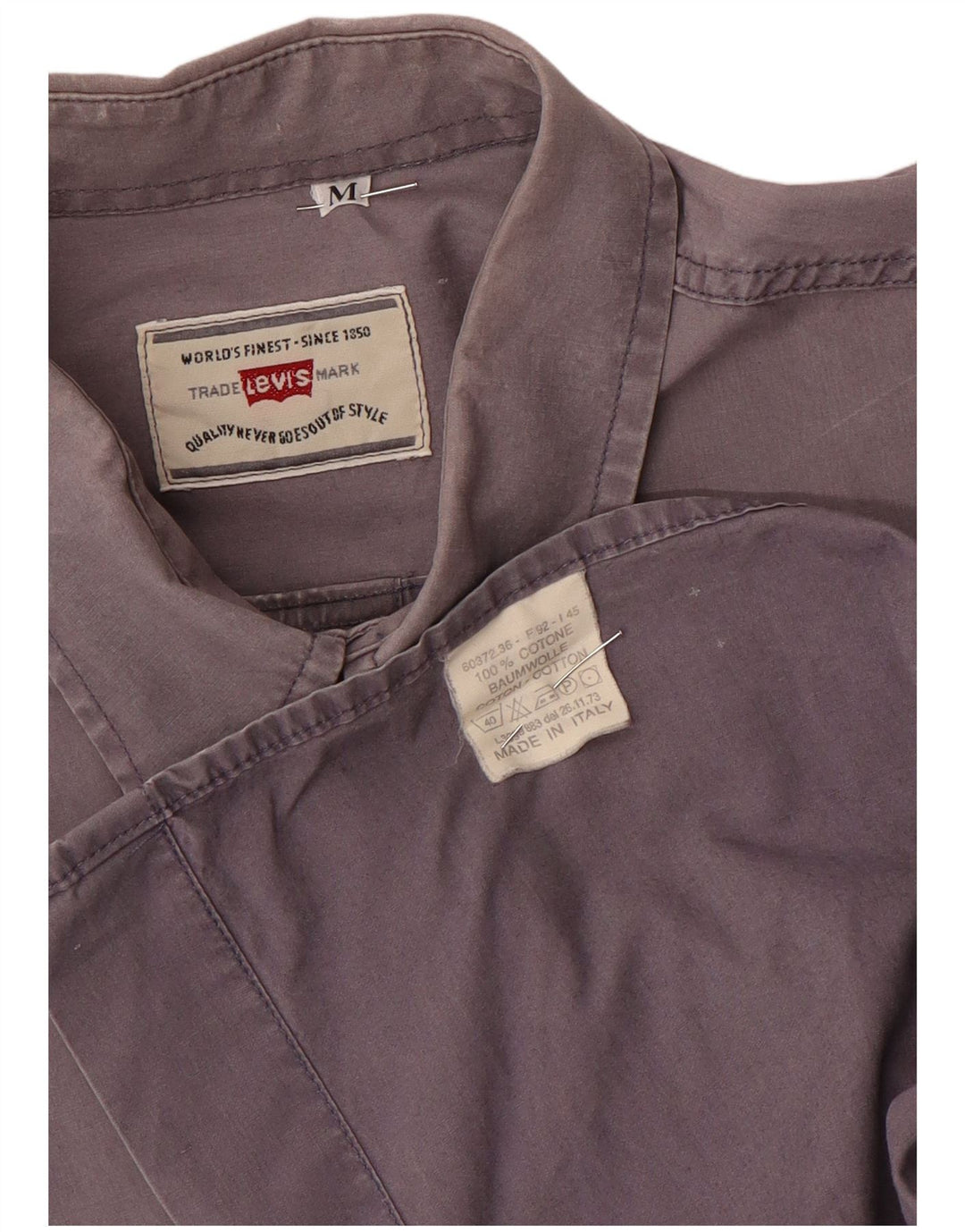 Ανδρικό πουκάμισο Levi's Medium Purple Βαμβακερό