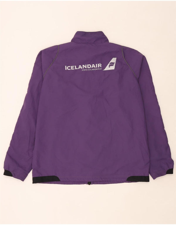 Ανδρική φόρμα Hummel Graphic Top Jacket Large Purple Colorblock Polyester