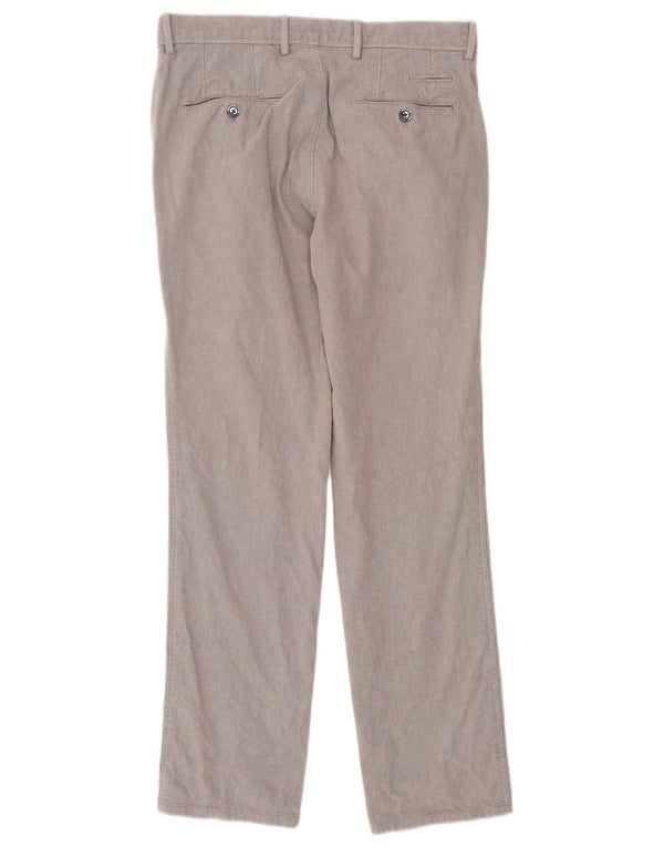 Ανδρικό παντελόνι Chino Massimo Dutti EU 38 Small W30 L29 Grey Argyle/Diamond