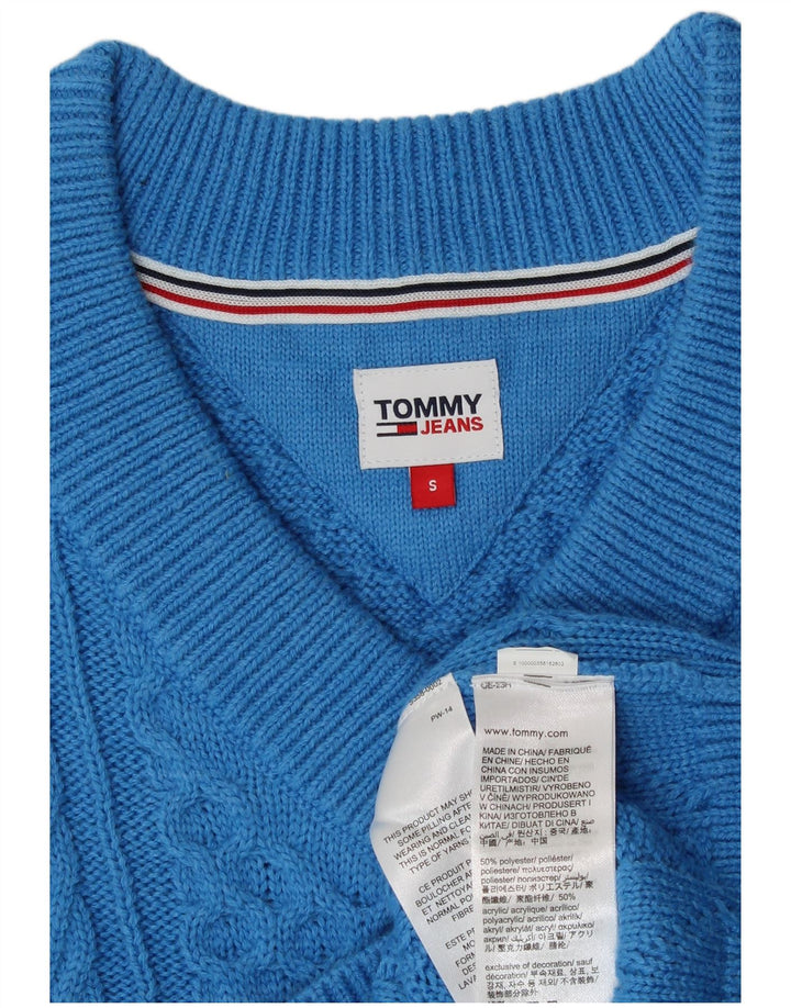 Tommy Hilfiger Γυναικείο γιλέκο Tank Top UK 10 Small Blue Polyester