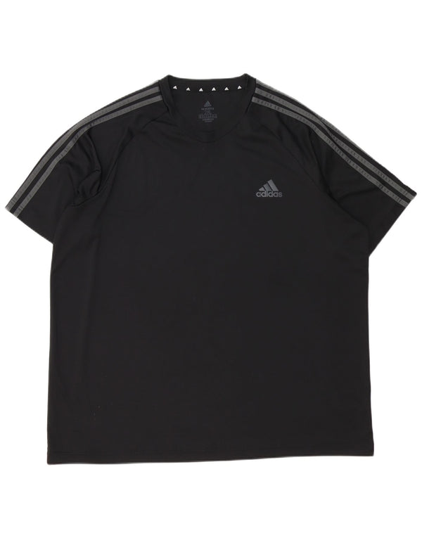Adidas Ανδρικό T-Shirt Aeroready Top 2XL Μαύρο Πολυεστέρας