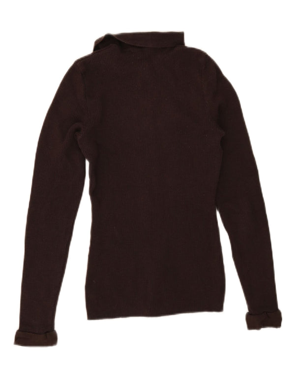 Γυναικεία ζακέτα Sportmax Crop Full Zip UK 8 Small Brown