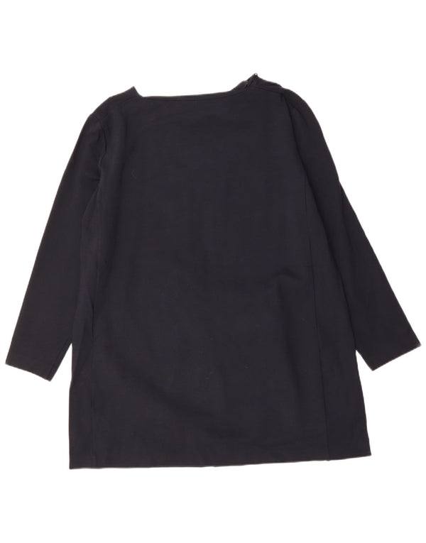 COS Γυναικείο τουνίκ Φόρεμα UK 16 Large Navy Blue Viscose