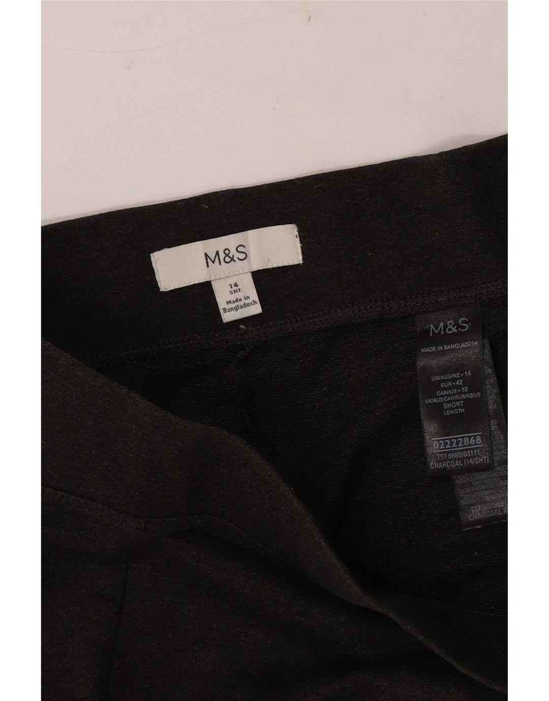 Γυναικείο κολάν Marks & Spencer UK 14 Μεγάλο γκρι βαμβακερό
