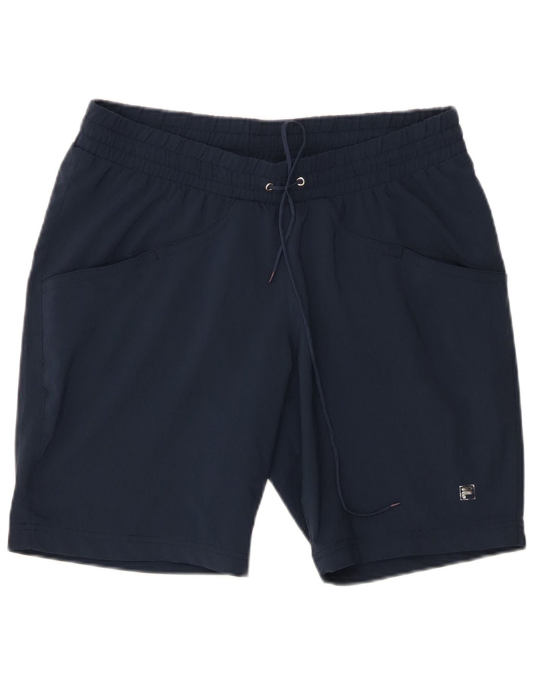 Fila Γυναικείο αθλητικό σορτς UK 16 Large Navy Blue Polyester