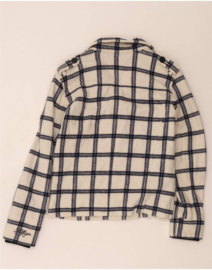 Tommy Hilfiger Girls Pea Coat 15-16 ετών Λευκός πολυεστέρας