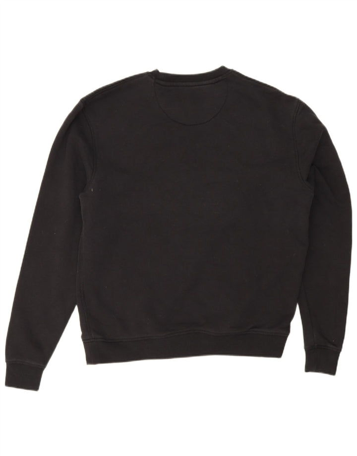 Jack Wills Ανδρικό γραφικό φούτερ Jumper Μικρό μαύρο βαμβακερό