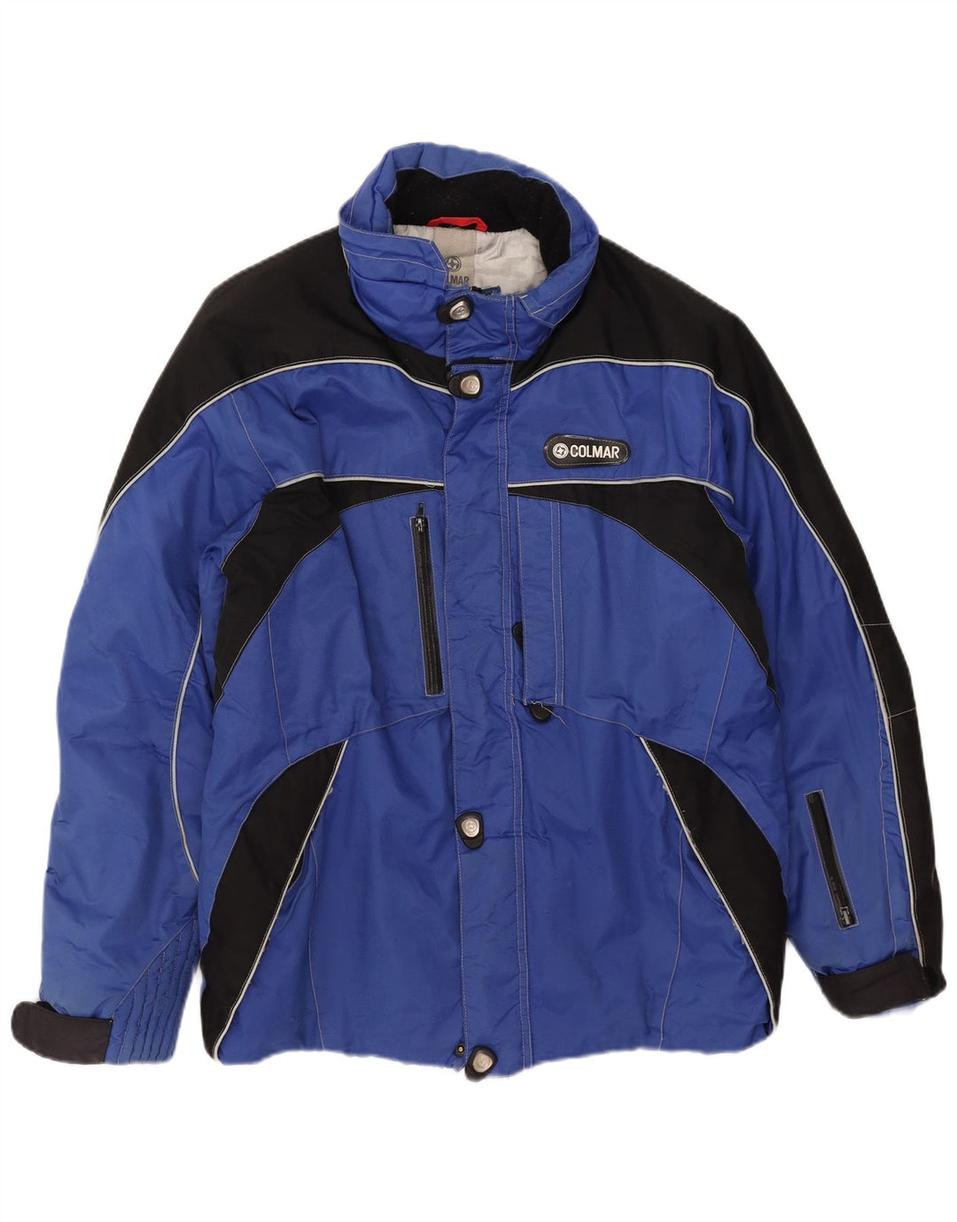 Ανδρικό μπουφάν Colmar Ski UK 40 Large Blue Colorblock Nylon
