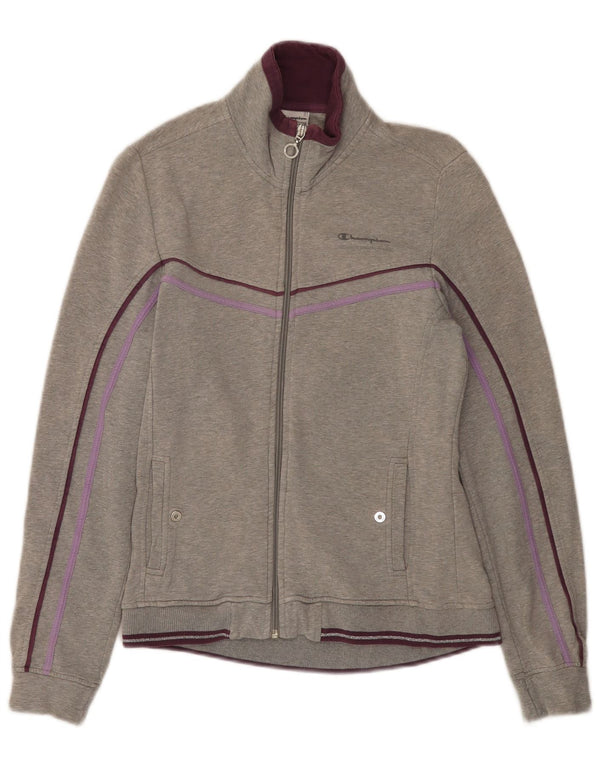 Γυναικεία αθλητική φόρμα CHAMPION Top Jacket UK 10 Small Grey