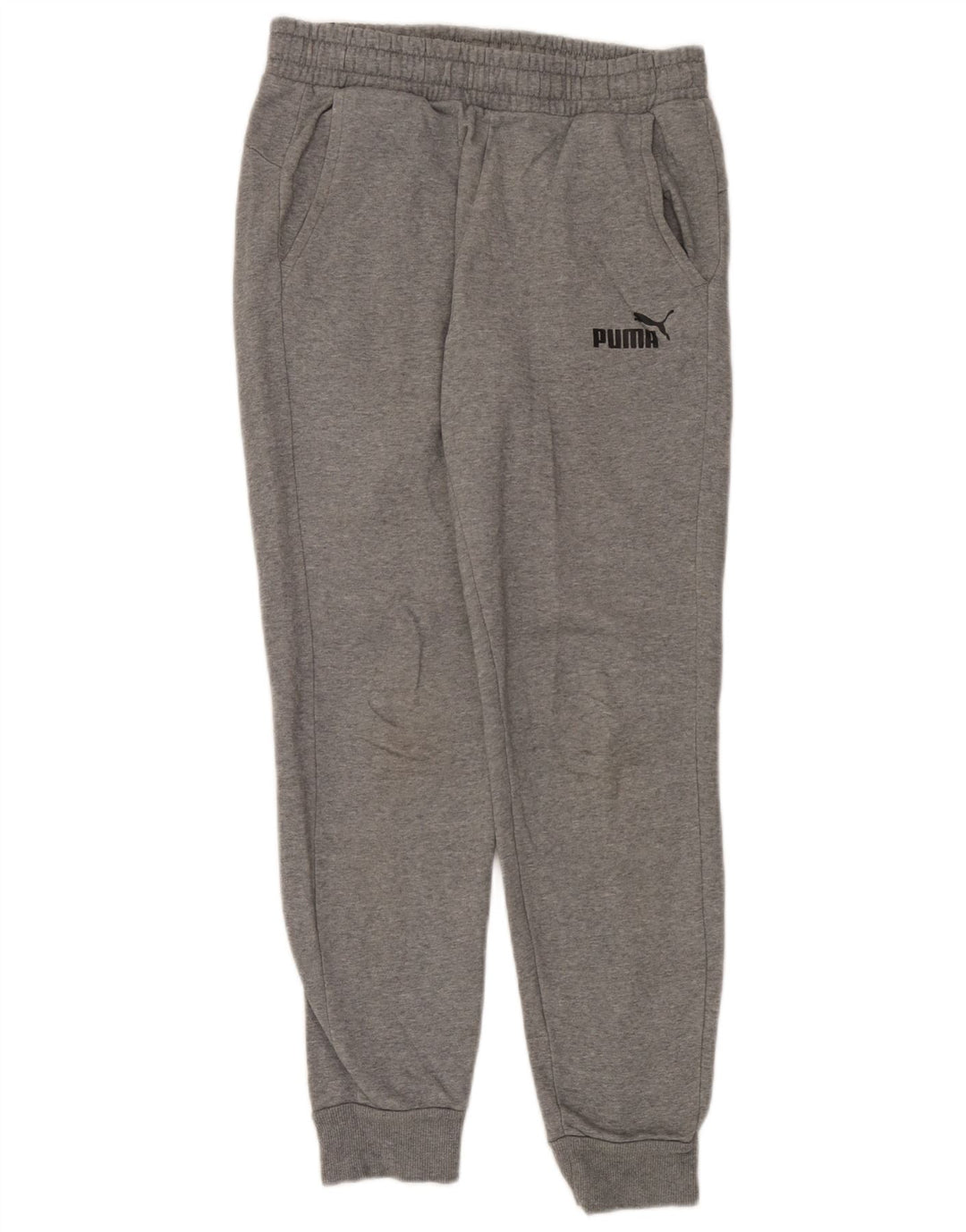 Ανδρική φόρμα Puma Παντελόνι Joggers Βαμβακερό μεσαίο γκρι